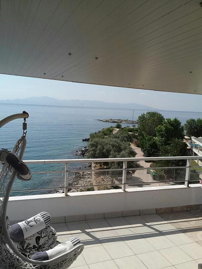 Roof Garden By The Sea Apartment Kavála ภายนอก รูปภาพ